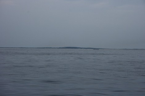 ostfriesische Küste im Dunst