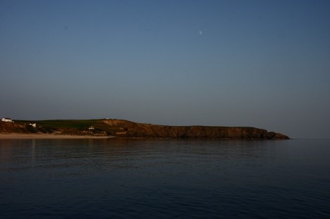 Eine Bucht zwischen Falmouth und Penzance