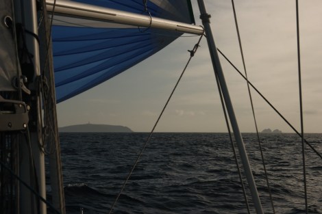 unter Spi nach Süden Richtung Lissabon