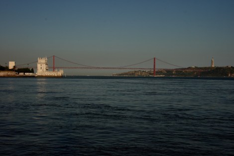 Lisboa an der Mündung des Tejo