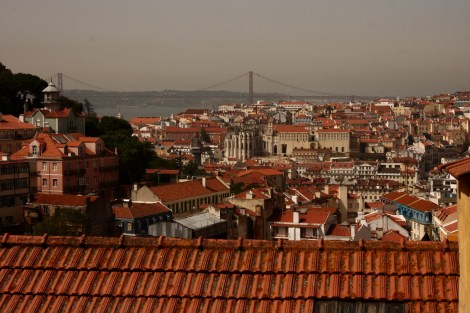 Blick von Alfama aus