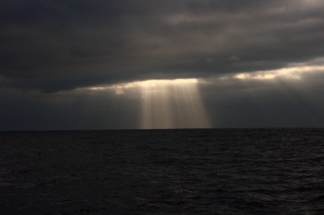 Sonnenaufgang nach der ersten Nachtfahrt