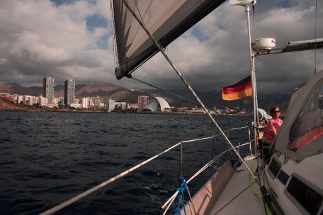 Ade und auf Wiedersehen Santa Cruz und leider auch für Annette