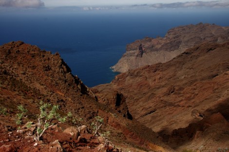 Gomera, Blick nach Westen