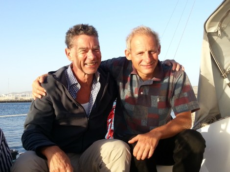 Martin besucht mich auf der Anke-Sophie