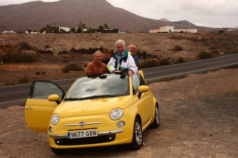 Der Fiat 500 war eigentlich zu groß für uns