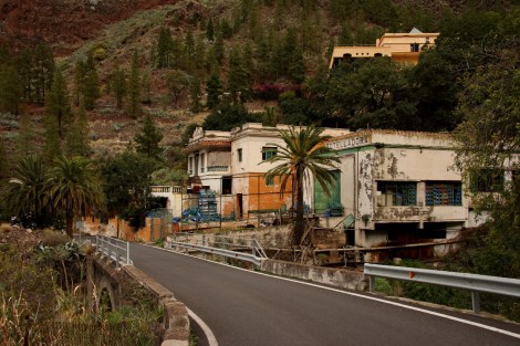 Eine aufgegebene Mineralwasserabfüllfabrik