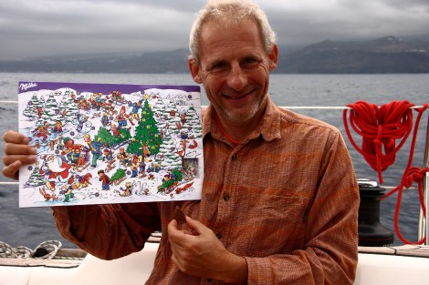 Am 1. Dezember wird der Adventskalender eingeweiht. Danke noch einmal an Harry