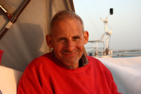 Thomas entspannt, aber müde