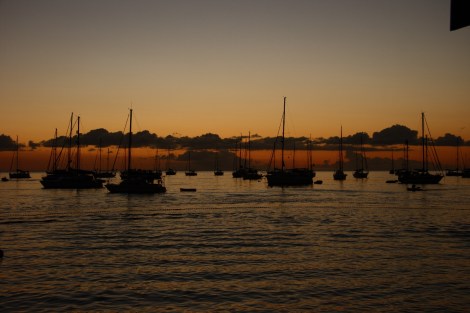 In der Bucht vor Bourg des Saintes - Guadeloupe