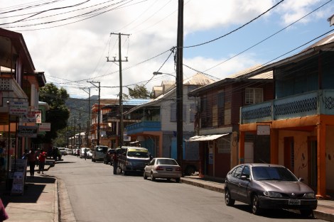 Auf dem Weg zum Ausklarieren in Portsmouth