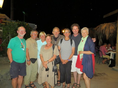 Segelfreunde Norbert, Klaus, Rosi, Christiane, Thomas, Annette, Harald und Eva-Maria