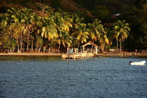 Landungssteg in der Anse  Noir