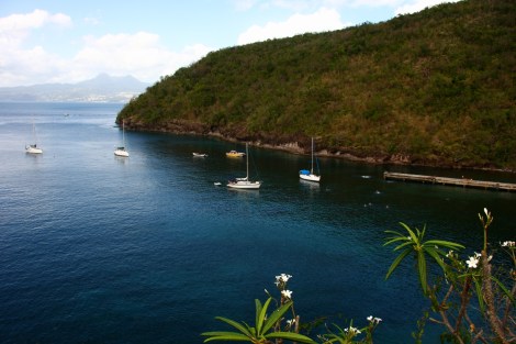 Die Bucht von Anse Noir
