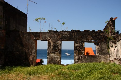 Saint-Pierre wurde 1902 bei einem Vulkanausbruch vollkommen verschüttet