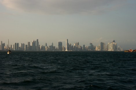 Ein letzter Blick auf Panama City