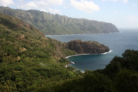 Die Nordküste von Oa Hiva