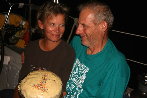 Geburtstagsfest - seit einem Jahr unterwegs