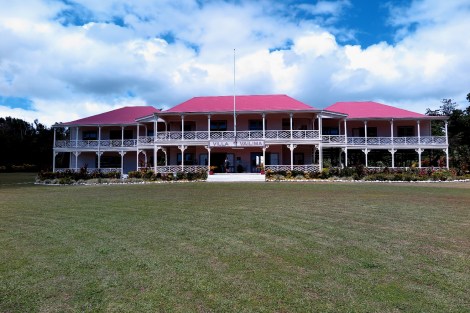 Die Villa von Robert Louis Stevenson