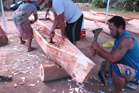 Traditioneller Bootsbau