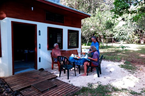 Bei Elke und Werner, der TO-Stützpunkt Tonga