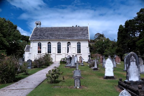 In Russell finden wir älteste katholische Kirche in New Zealand