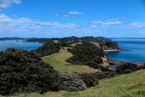Auf der Wanderung auf Urupukapuka
