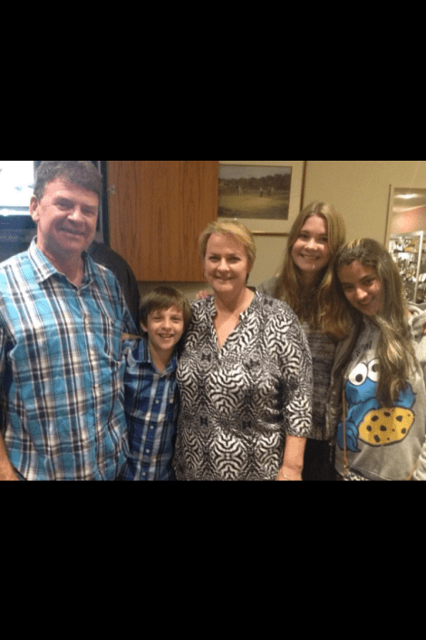 Die Gastfamilie von Lily