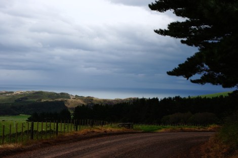 Regenstimmung über der Westküste