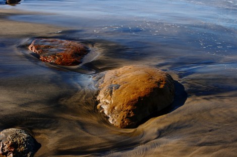 Farbenspiele am Strand