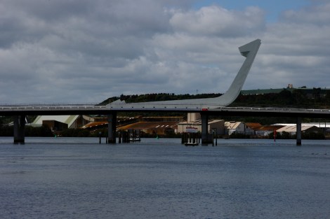 Die neue Hub-Brücke von Whangarei 