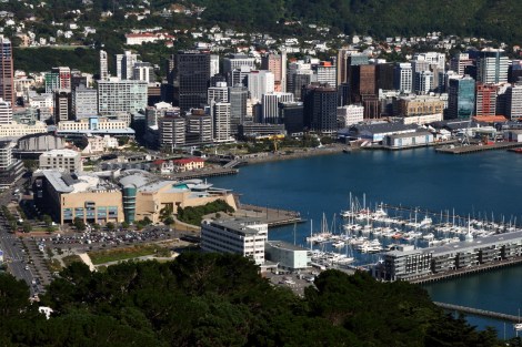 Wellington von Mount Victoria