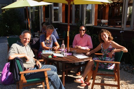 Annettes Geburtstagsfeier mit Monique und Pieter