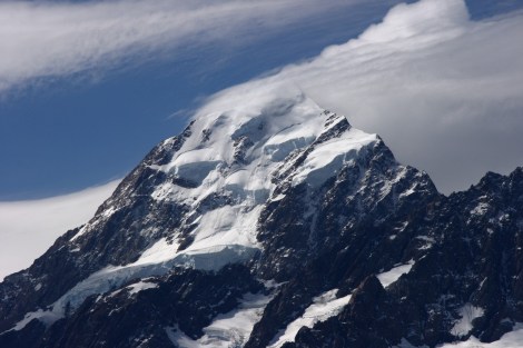 Der Gipgel von Mont Cook