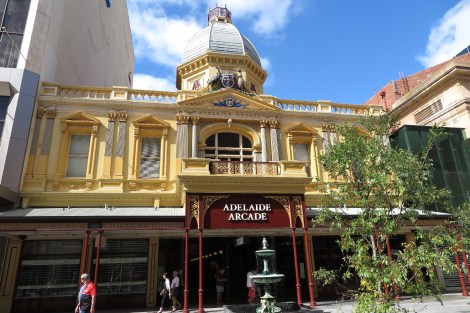 Alte Häuser in Adelaide