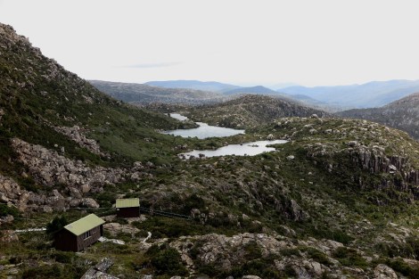 Tarn Shelf Circuit vom Lake Dobson aus