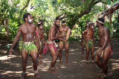 Die traditionellen Tänze der "Small Namba"