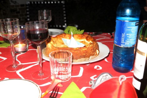 Der seemännische Käsekuchen uns zu Ehren