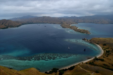  Unsere Bucht nördlich von Gili Lawa Darat 