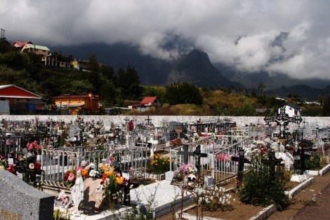Der Friedhof von „Cilaos“