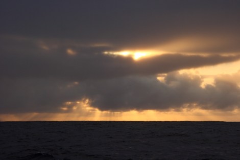 Auf der Überfahrt von Reunion nach Madagaskar