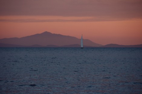 Déesse erreicht uns im letzten Licht