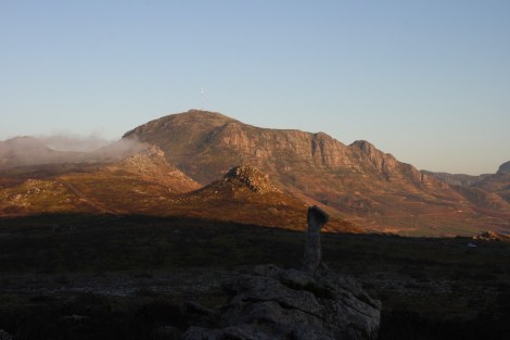 Wanderung in den Silvermine Bergen