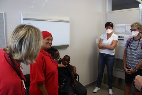 Mit HOPE CapeTown im Krankenhaus von Delft