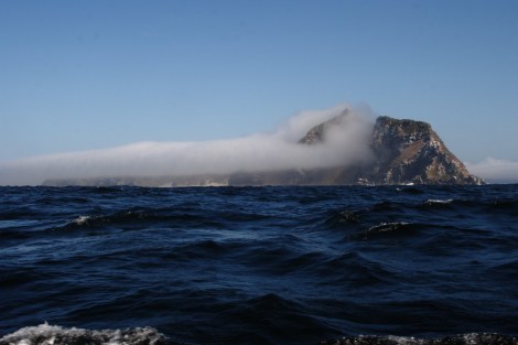 Cape Point und Cape of Good Hope im Dunst