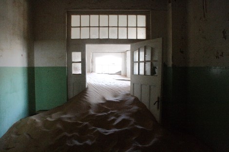 überall der Sand...