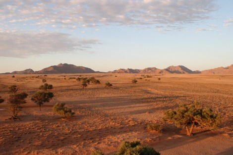 Blick in die Namib von der Lodge aus gesehen