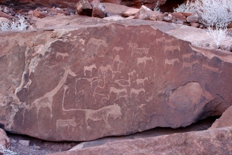 Petroglyphen von Twyfelfontain