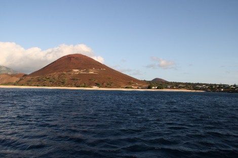 ein letzter Blick zurück auf Ascension