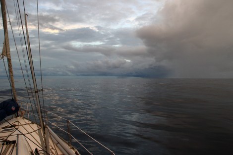 In den Doldrums kein Wind mehr